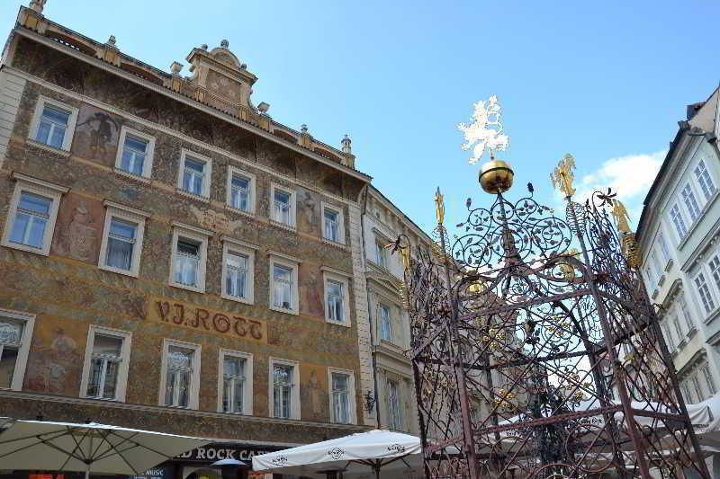 Hotel Rott Prag Exteriör bild