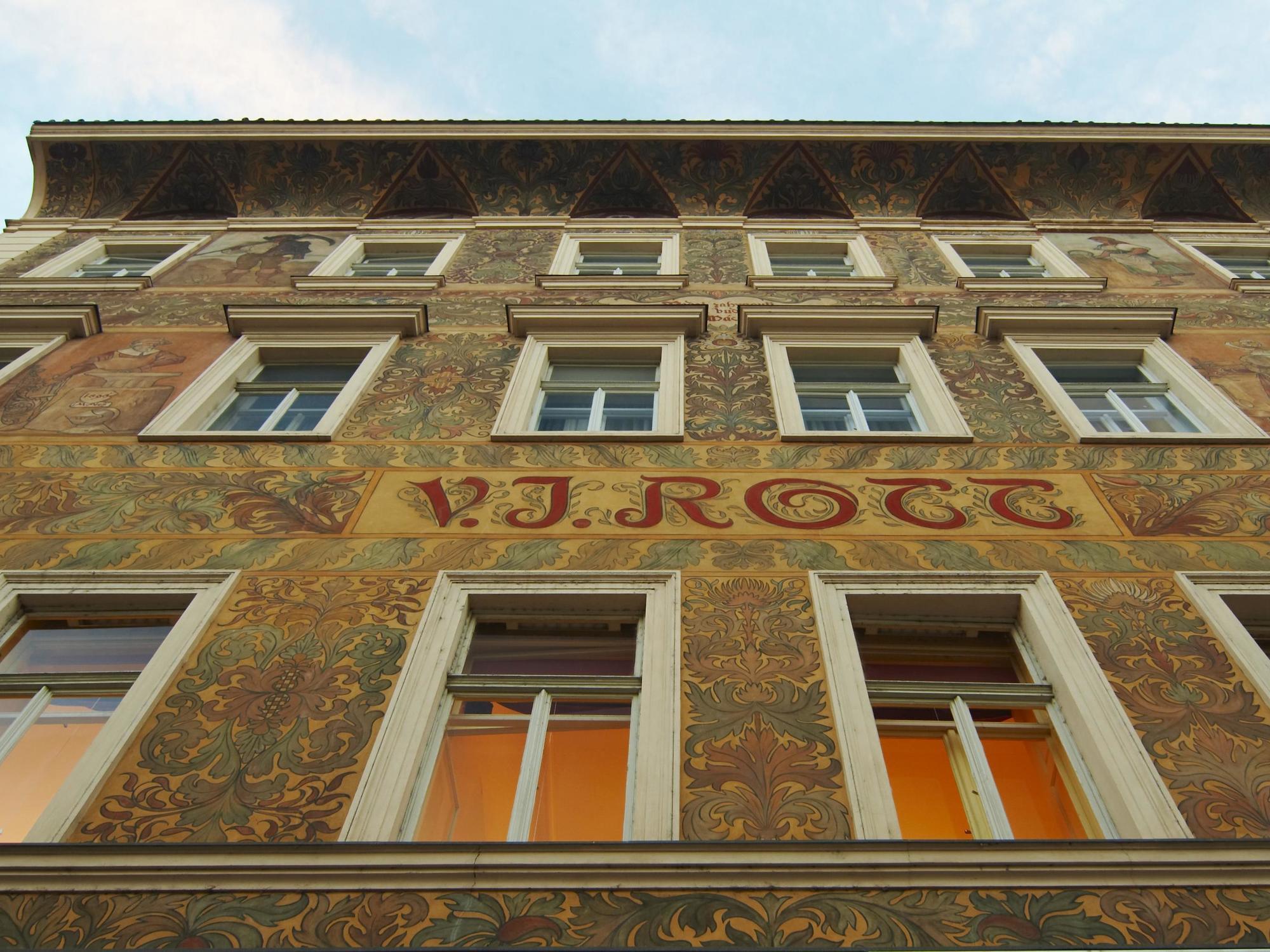 Hotel Rott Prag Exteriör bild